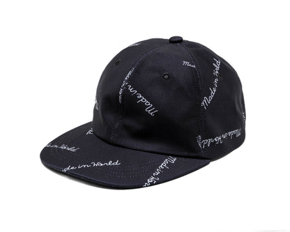 patterned mesh CAP black
