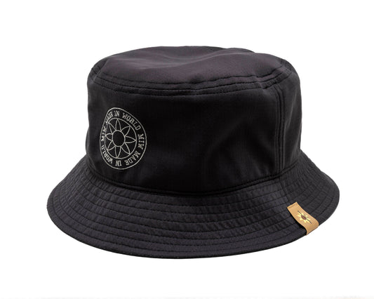 logo mesh HAT black