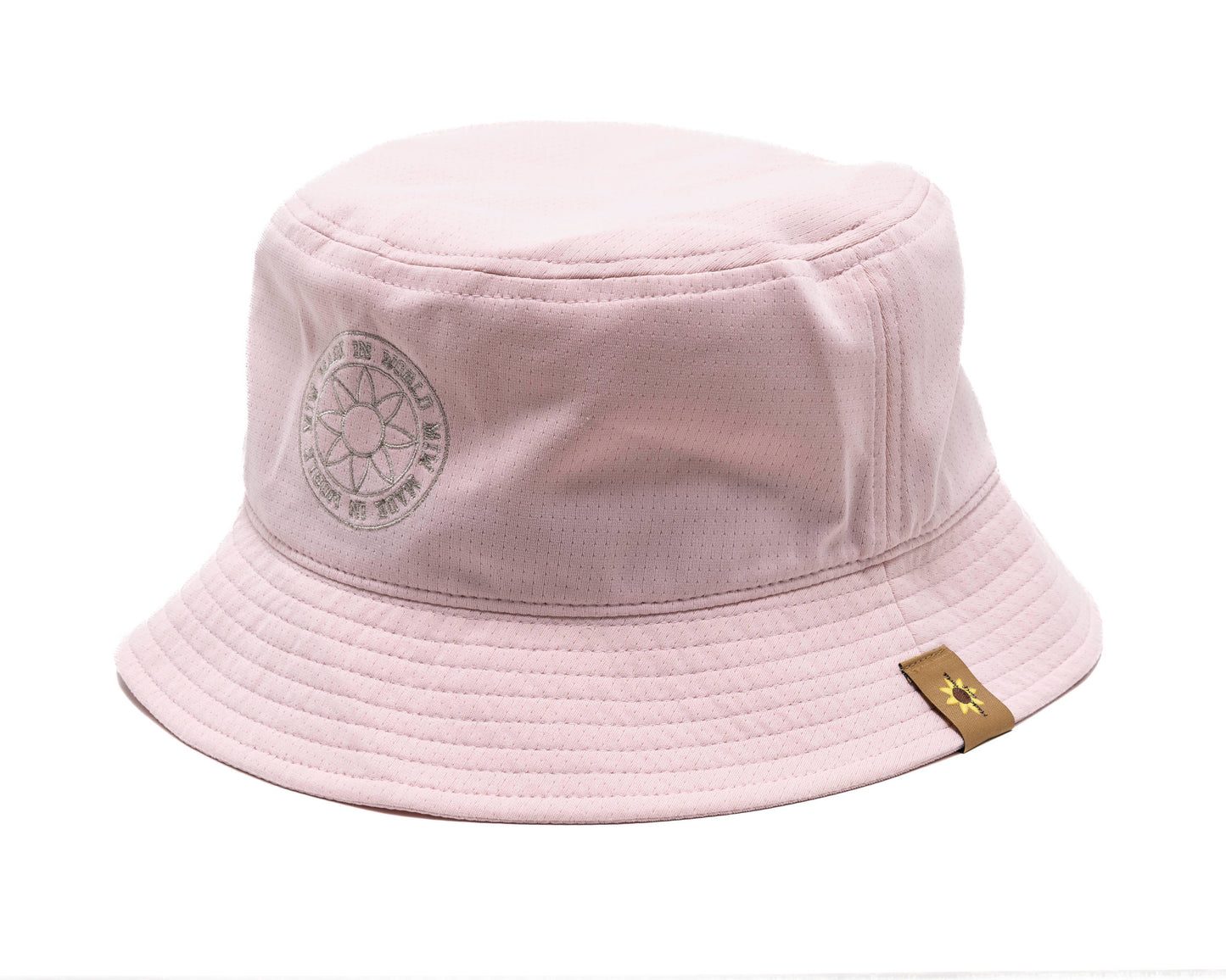 logo mesh HAT pink