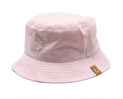 logo mesh HAT pink