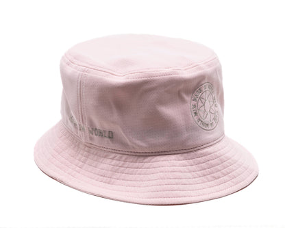 logo mesh HAT pink