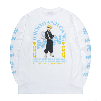 【予約】crew neck long sleeve tee（Chifuyu）white