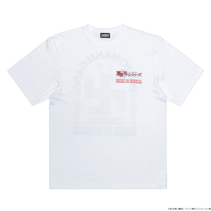 【予約】crew neck tee（TOKYO-REVENGERS LOGO）white