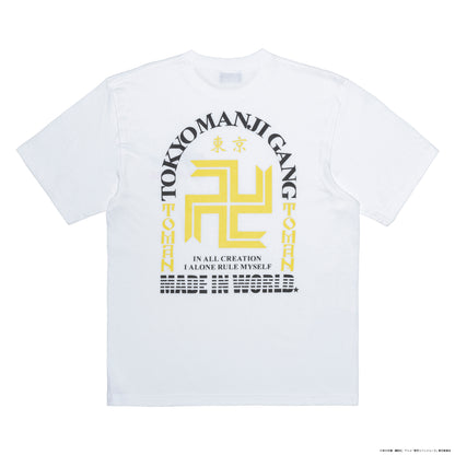 【予約】crew neck tee（TOKYO-REVENGERS LOGO）white