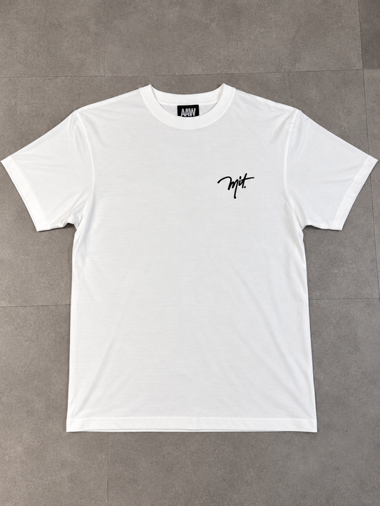 柊太朗 × MIW MIT T-shirt white