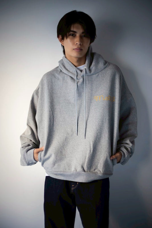 pull over hoodie （chain stitch print）