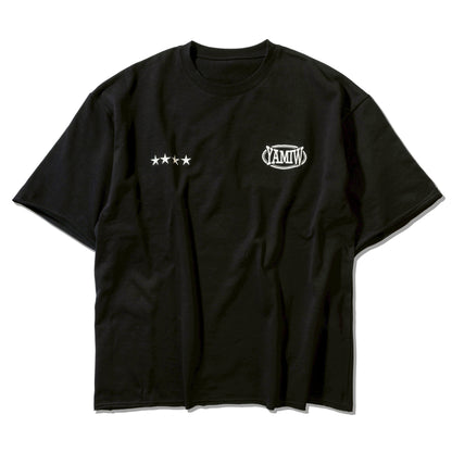 AKIHIRO YAMAUCHI　short sleeve tee & shorts Black