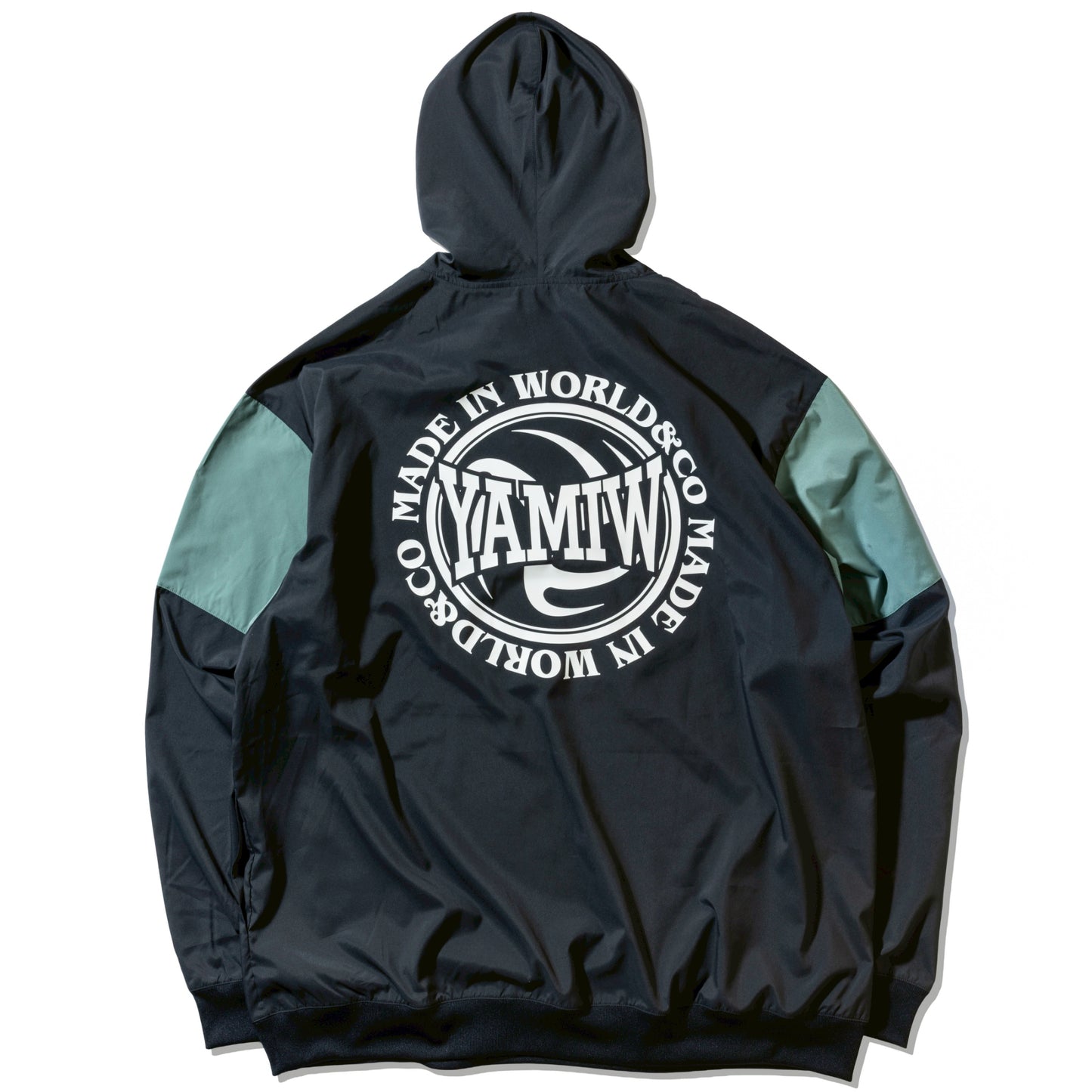 AKIHIRO YAMAUCHI　pull over nylon jacket アノラック Navy