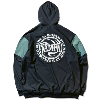 AKIHIRO YAMAUCHI　pull over nylon jacket アノラック Navy