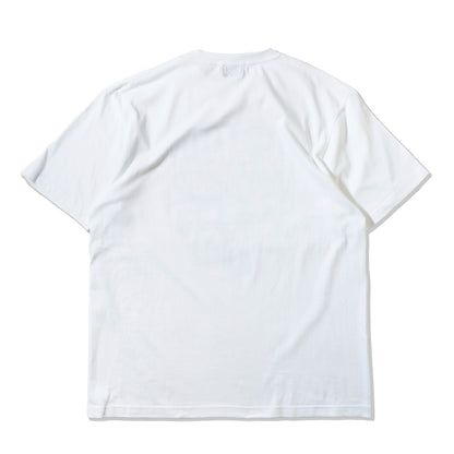 AKIHIRO YAMAUCHI　crew neck tee(devil) White