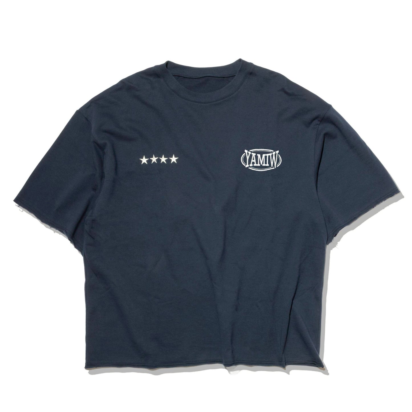 AKIHIRO YAMAUCHI　short sleeve tee & shorts Black