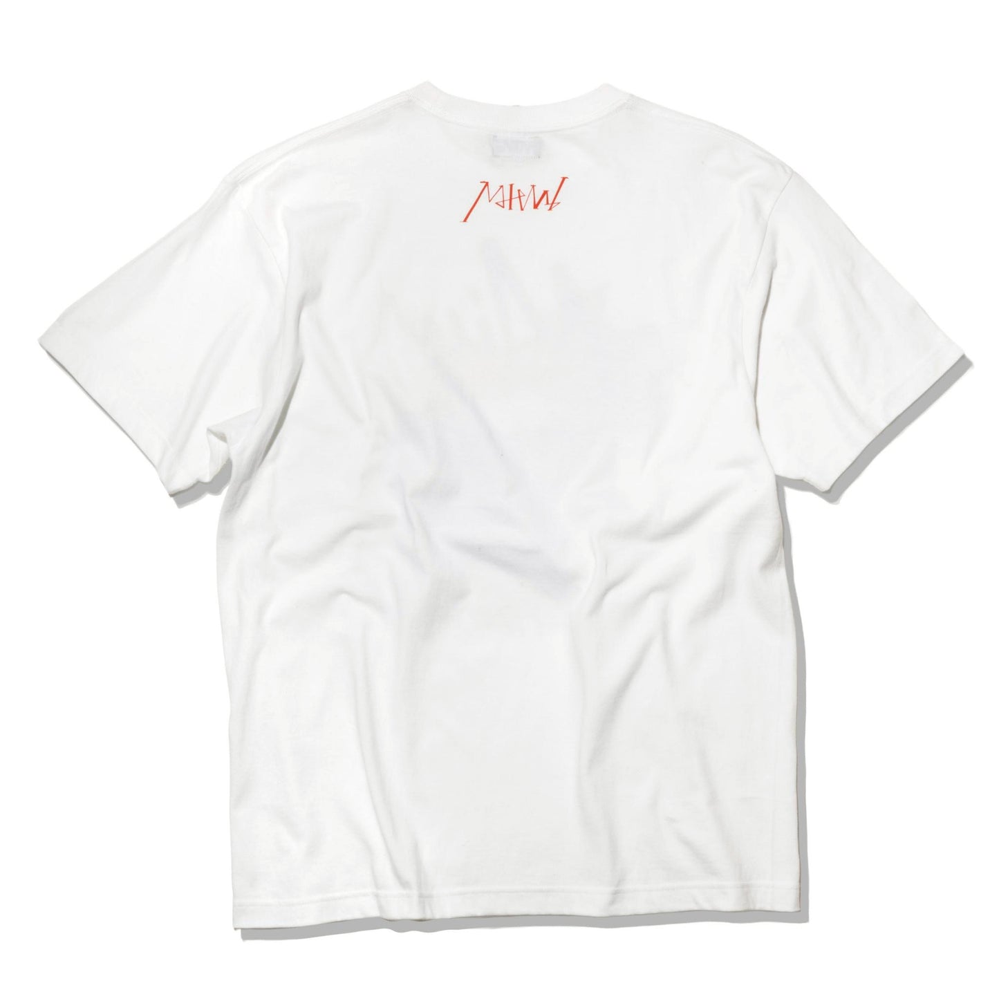 crew neck tee（lip）WHITE