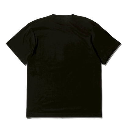 川越にこ × MIW “Trust your compass” MESSAGE T-SHIRT  BLACK