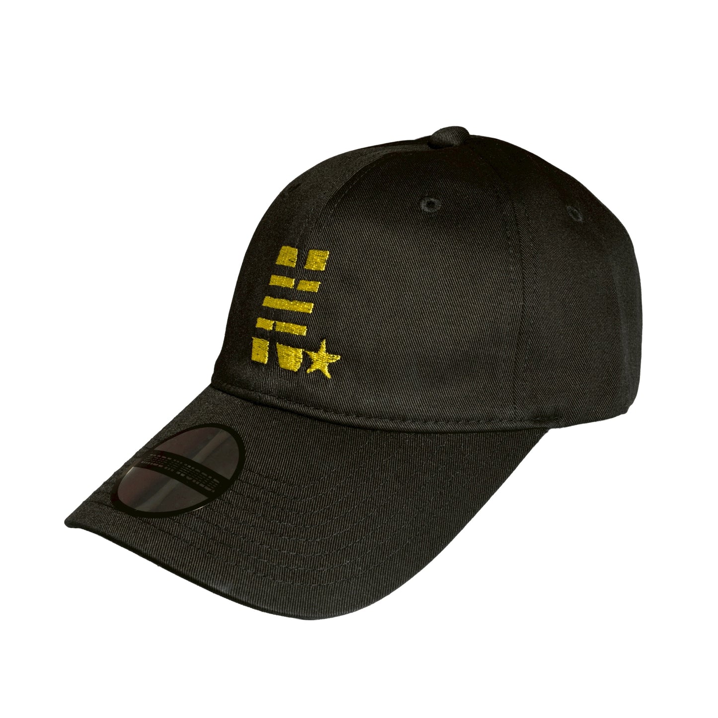 川越にこ × MIW “N★” EMBROIDERY CAP BLACK×YELLOW