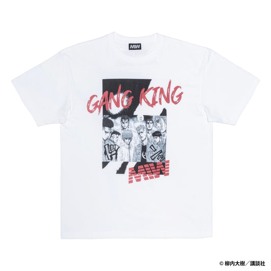 【予約】GANGKING crewneck tee(baragaku)white