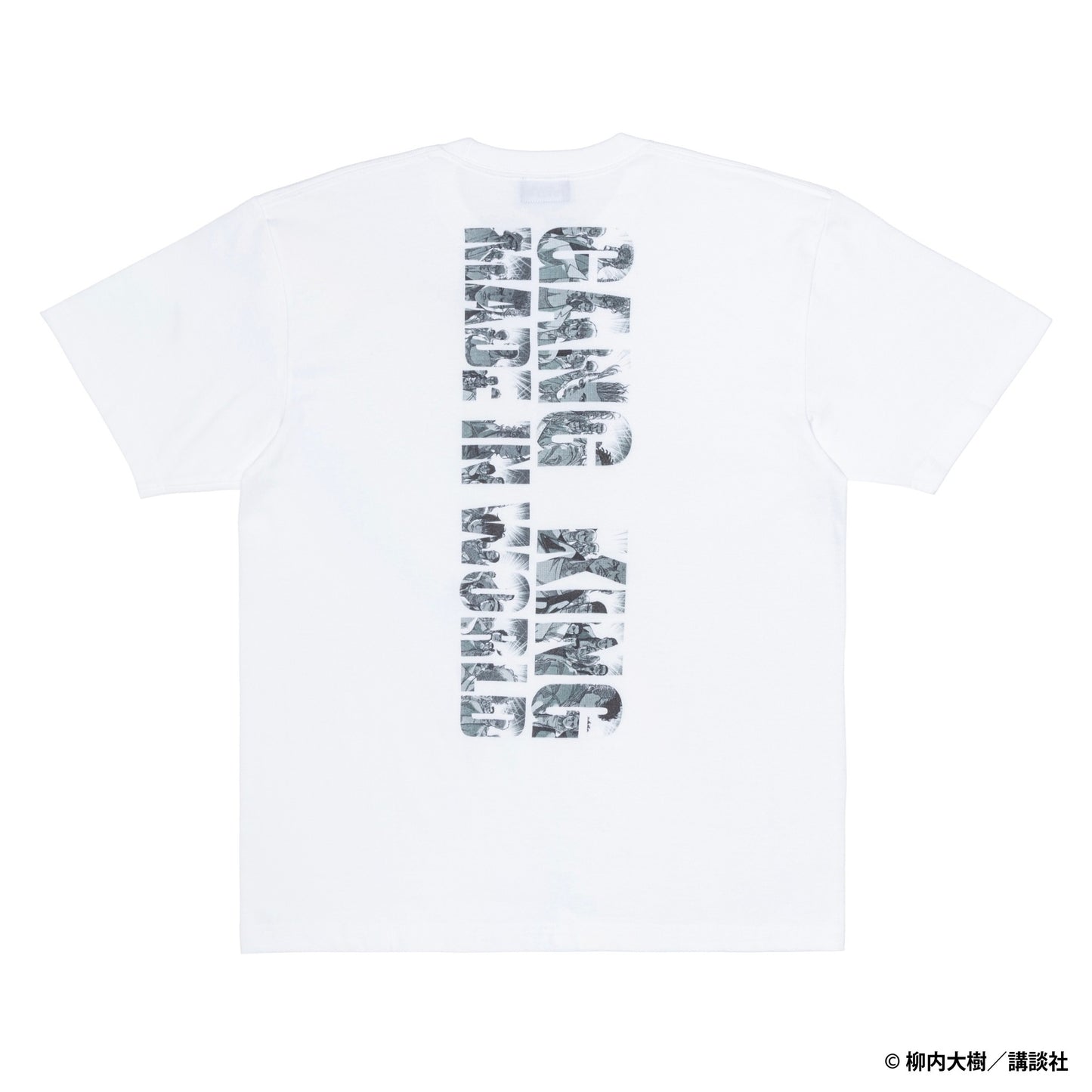 【予約】GANGKING crewneck tee(hide back) white