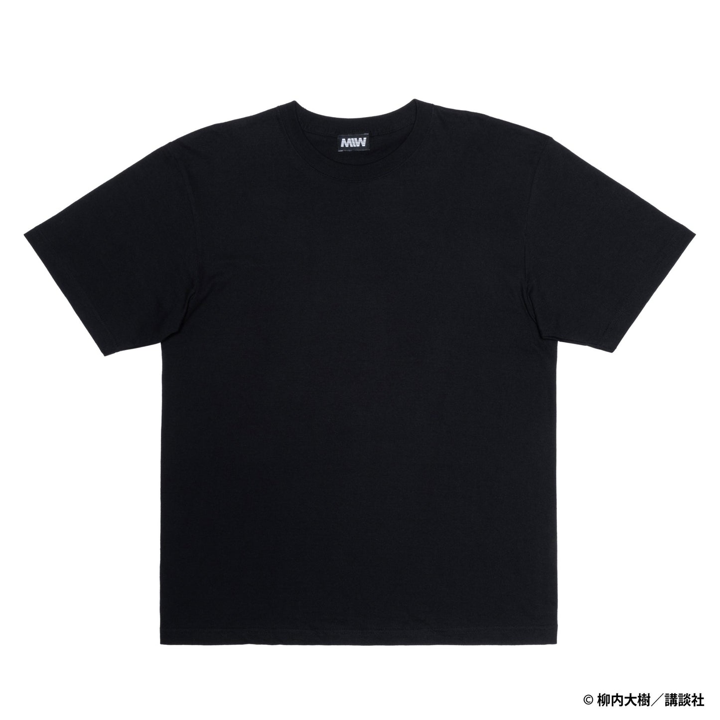 【予約】GANGKING crewneck tee(hide back) black