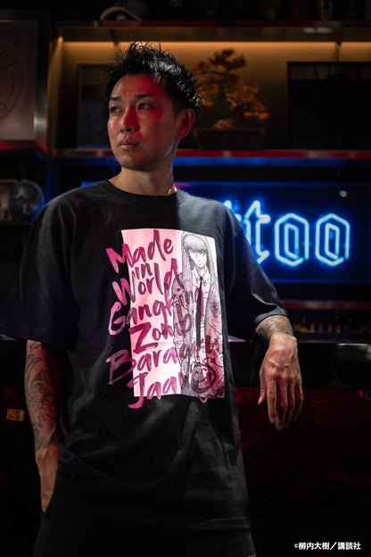 【予約】GANGKING crewneck tee(zombie)black