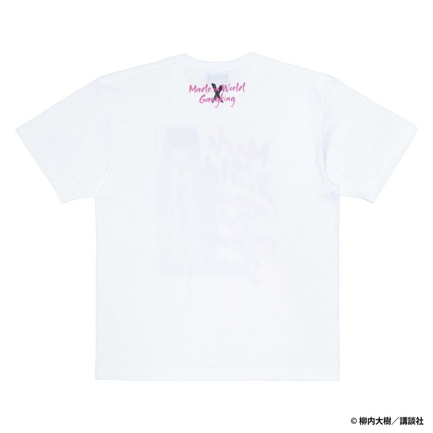 【予約】GANGKING crewneck tee(zombie)white