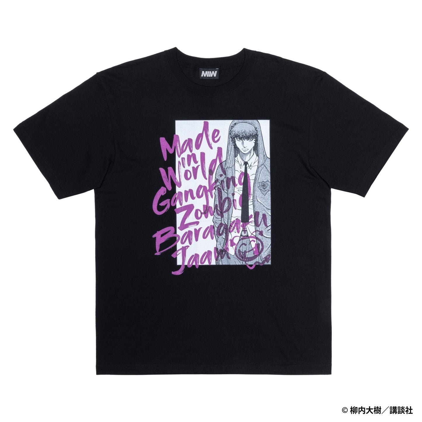 【予約】GANGKING crewneck tee(zombie)black