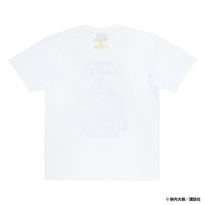 【予約】GANGKING crewneck tee(banko) white