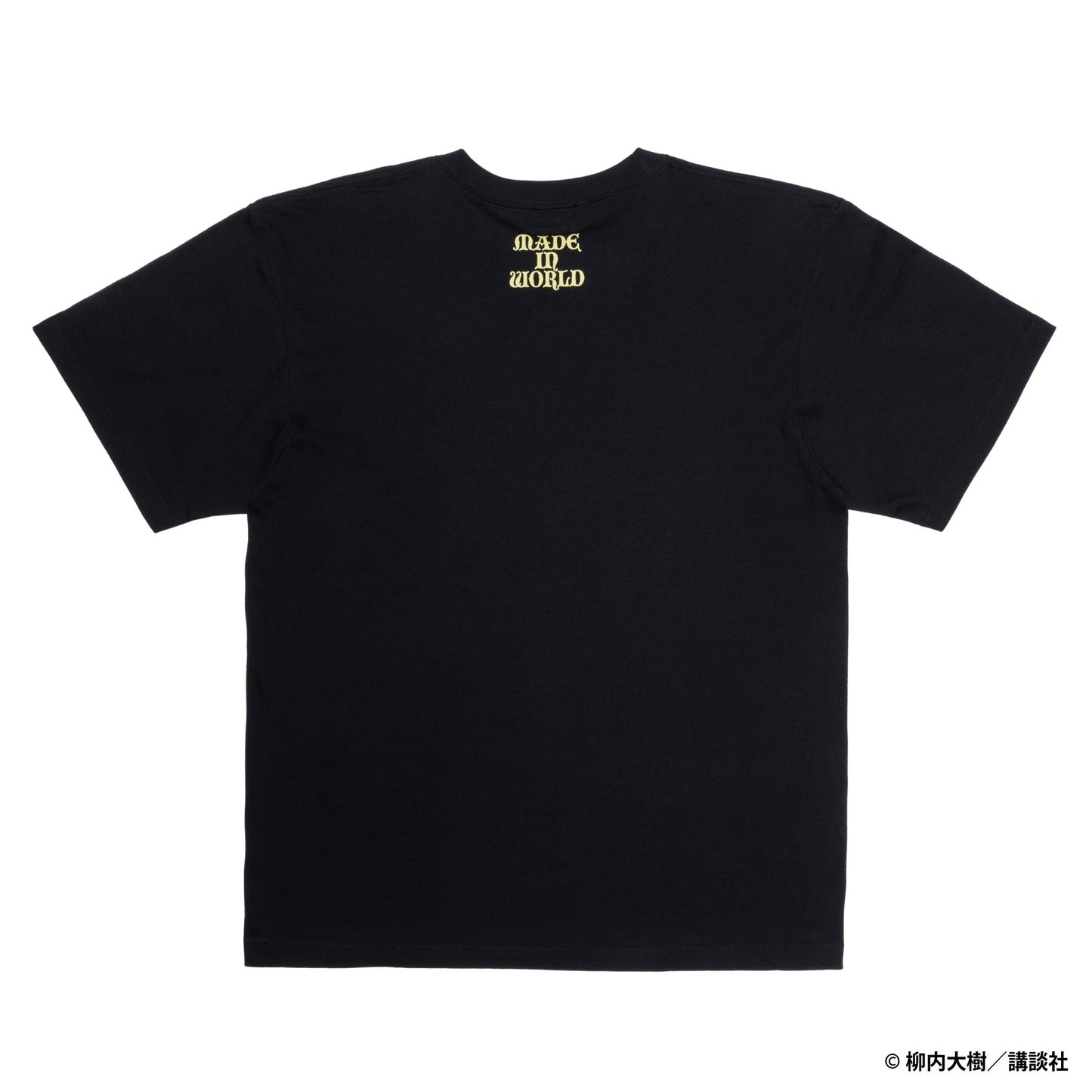 【予約】GANGKING crewneck tee(banko) black