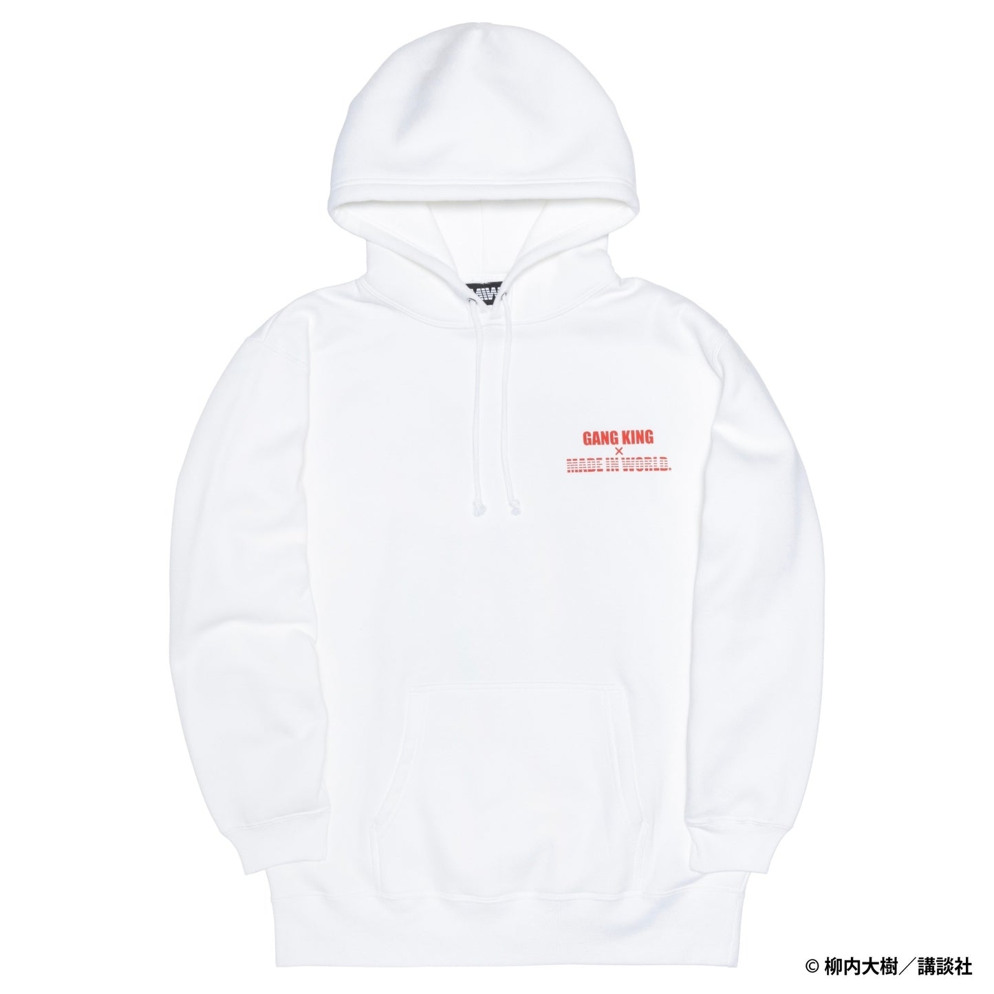 【予約】GANGKING pullover (baragaku)white