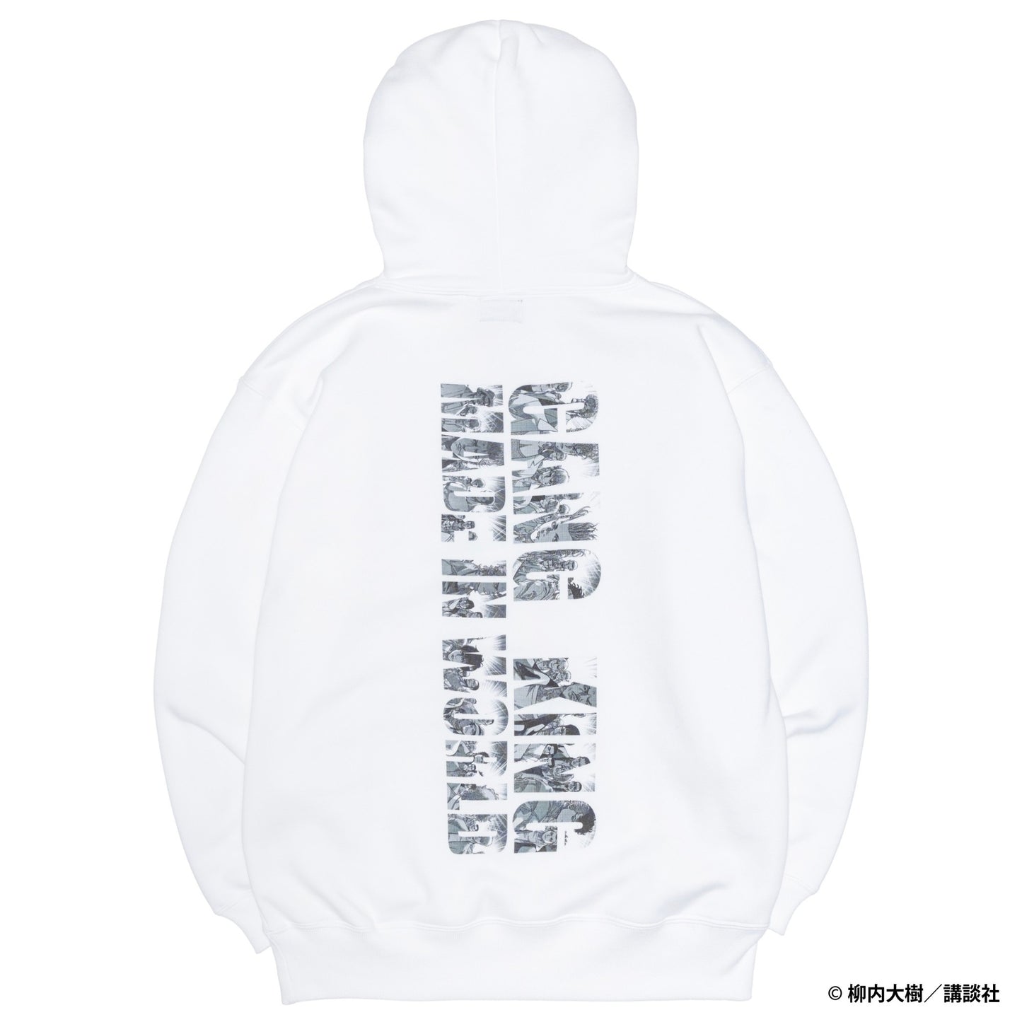 【予約】GANGKING pullover (hide back)white