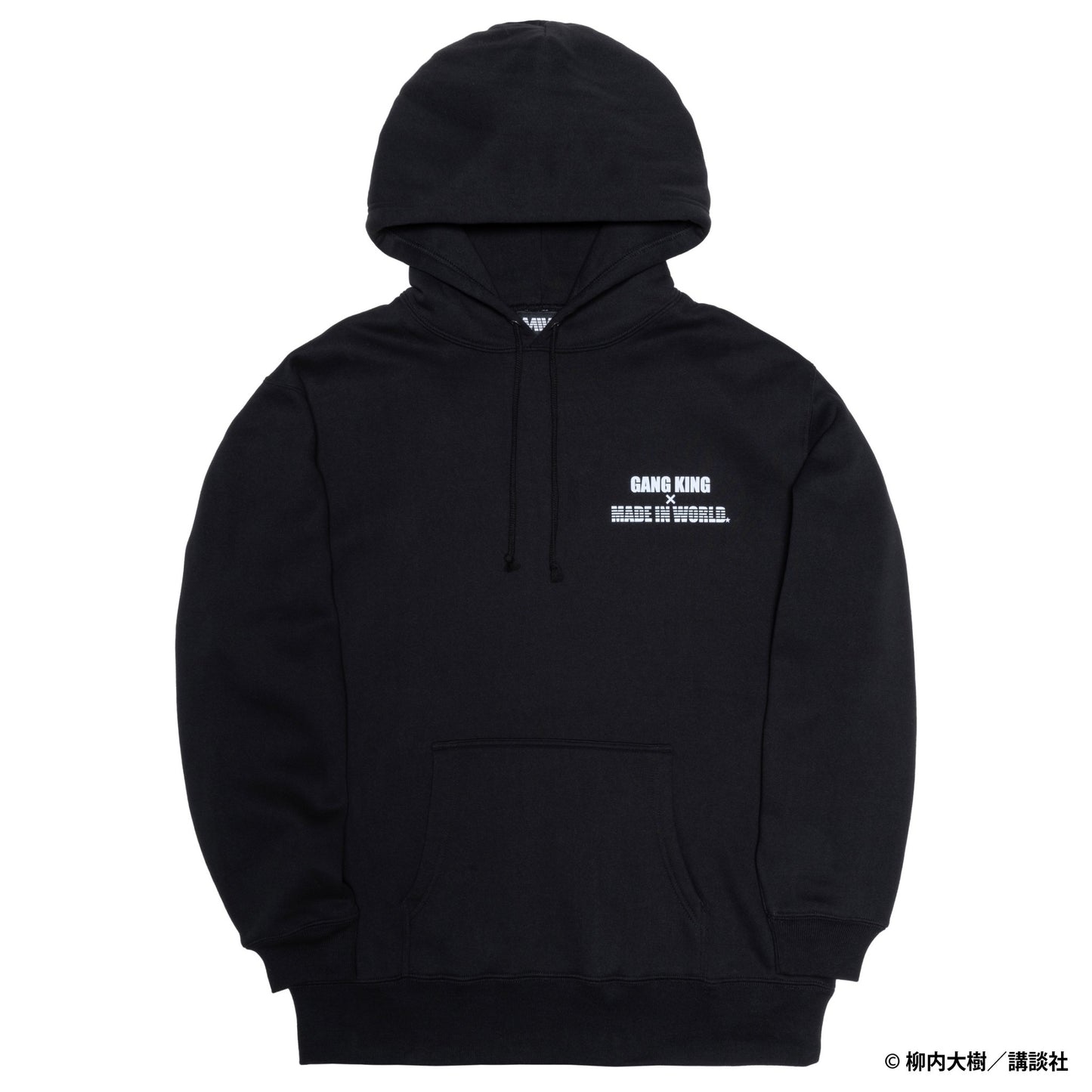 【予約】GANGKING pullover (hide back)black