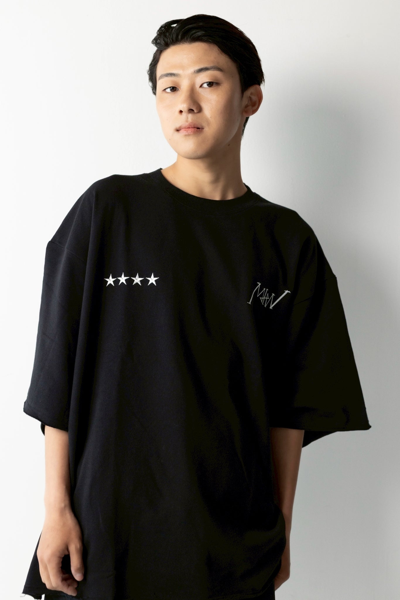 CREW NECK SWEAT  black MIW COLLECTION