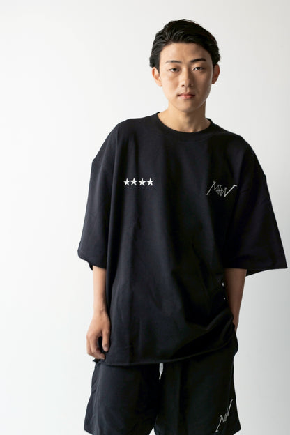 CREW NECK SWEAT  black MIW COLLECTION