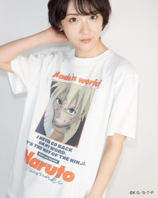【即納】NARUTO / IKOMA 【忍道】 tee WHITE