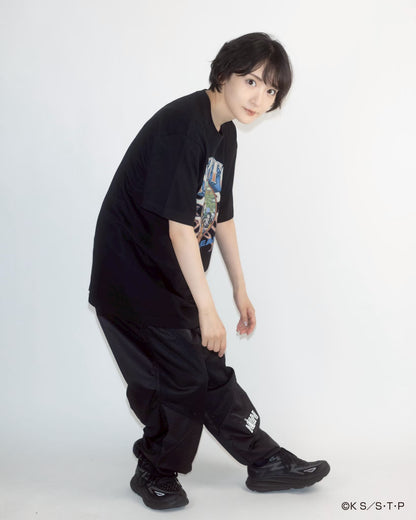 HIDDEN LEAF VILLAGE tee BLACK