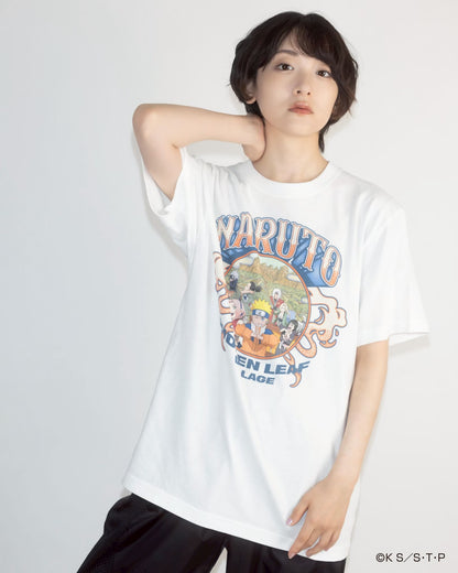 HIDDEN LEAF VILLAGE tee WHITE