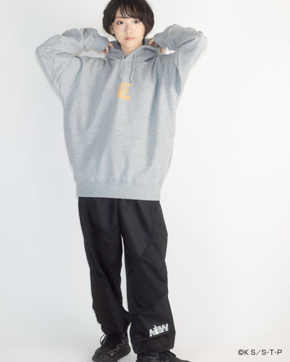 NARUTO / IKOMA 【炎】 HOODIE　GRAY
