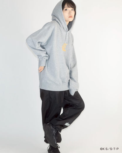 NARUTO / IKOMA 【炎】 HOODIE　GRAY
