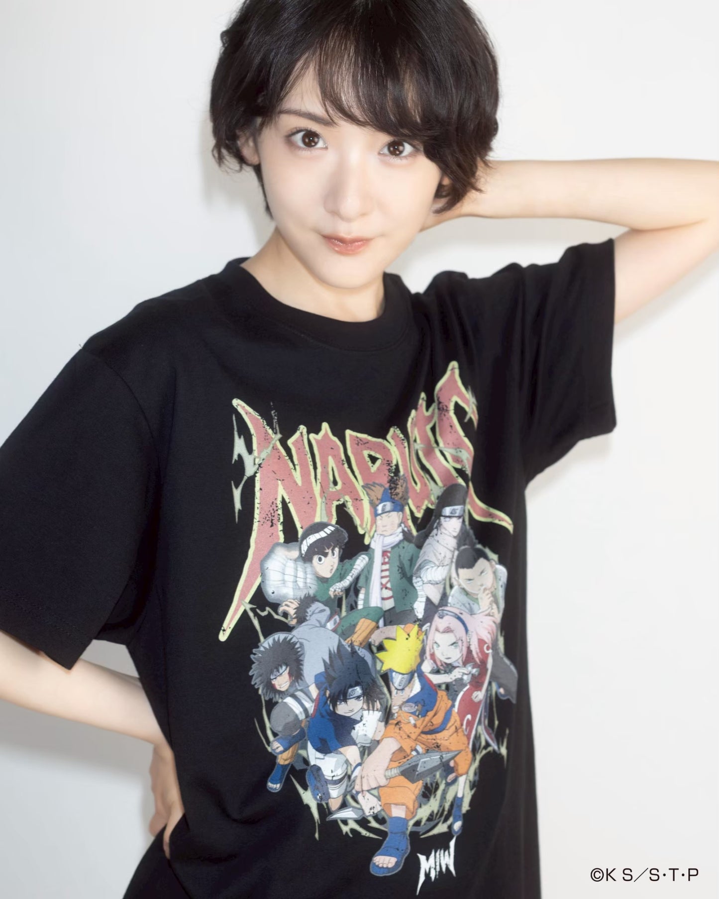 NARUTO TEAM tee BLACK