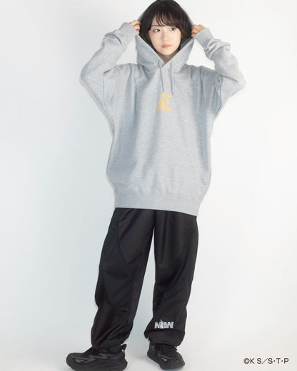 NARUTO / IKOMA 【炎】 HOODIE　GRAY