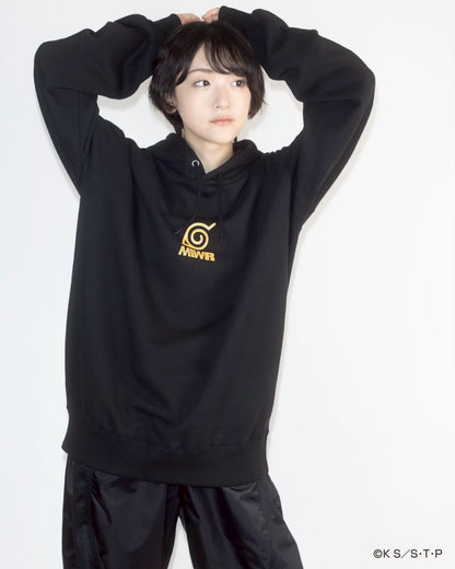 NARUTO / IKOMA 【炎】 HOODIE BLACK