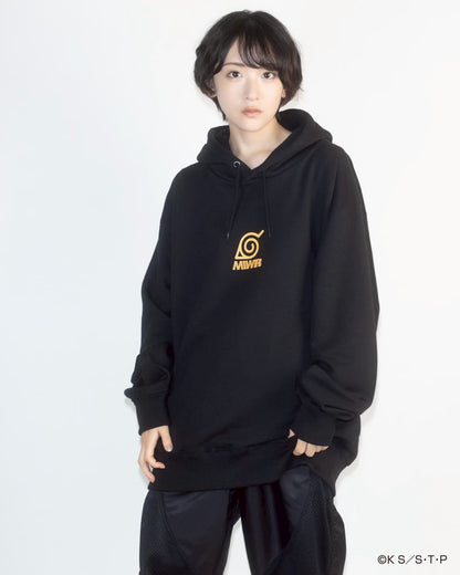 NARUTO / IKOMA 【炎】 HOODIE BLACK