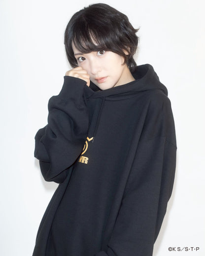 NARUTO / IKOMA 【炎】 HOODIE BLACK