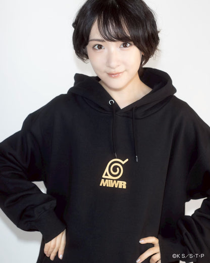 NARUTO / IKOMA 【炎】 HOODIE BLACK