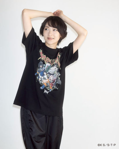 NARUTO TEAM tee BLACK