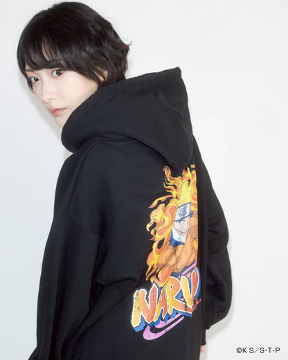 NARUTO / IKOMA 【炎】 HOODIE BLACK