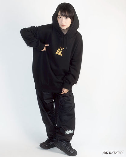 NARUTO / IKOMA 【炎】 HOODIE BLACK
