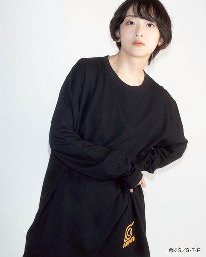 NARUTO / IKOMA 【生】 L / S tee BLACK