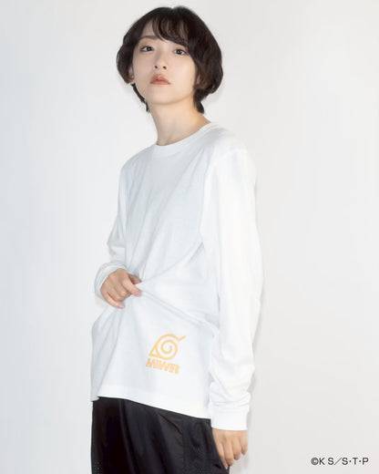 NARUTO / IKOMA 【生】 L / S tee WHITE
