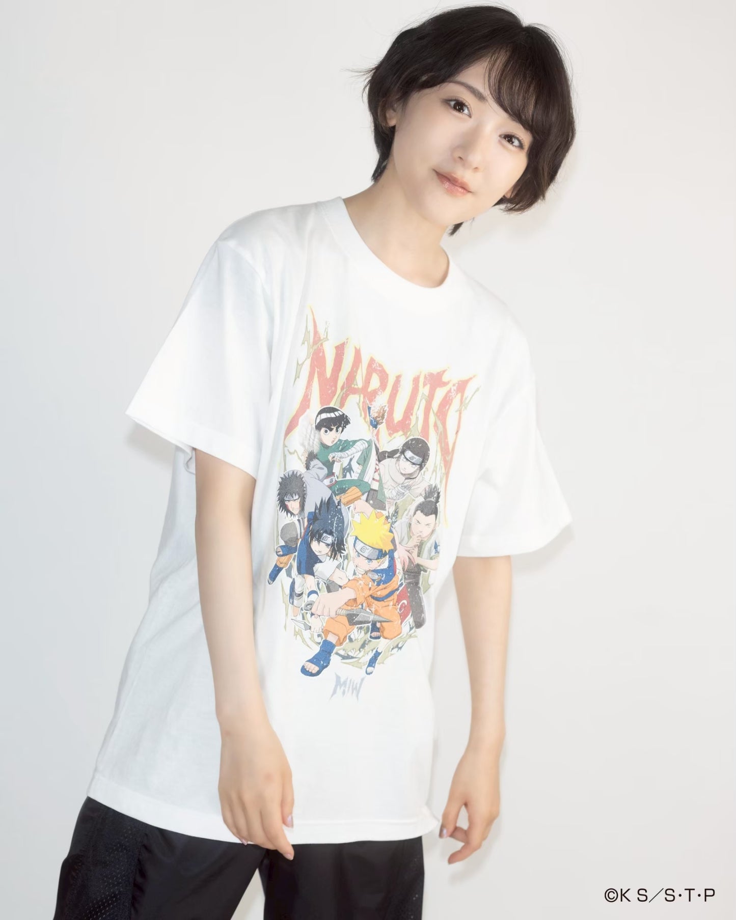 NARUTO TEAM tee WHITE