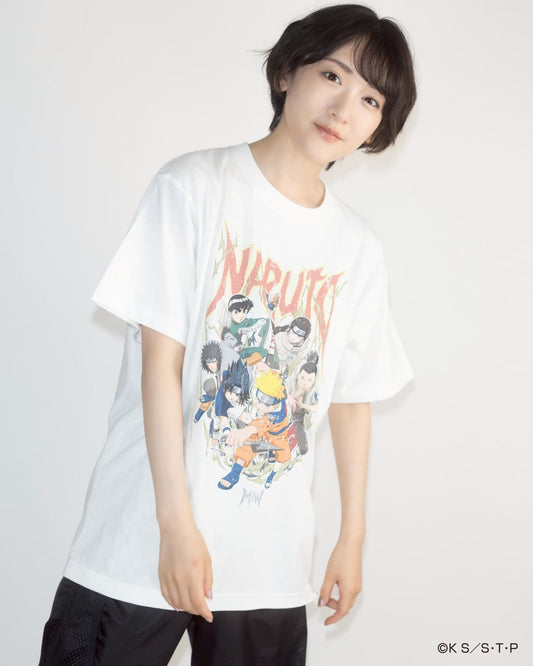 NARUTO TEAM tee WHITE