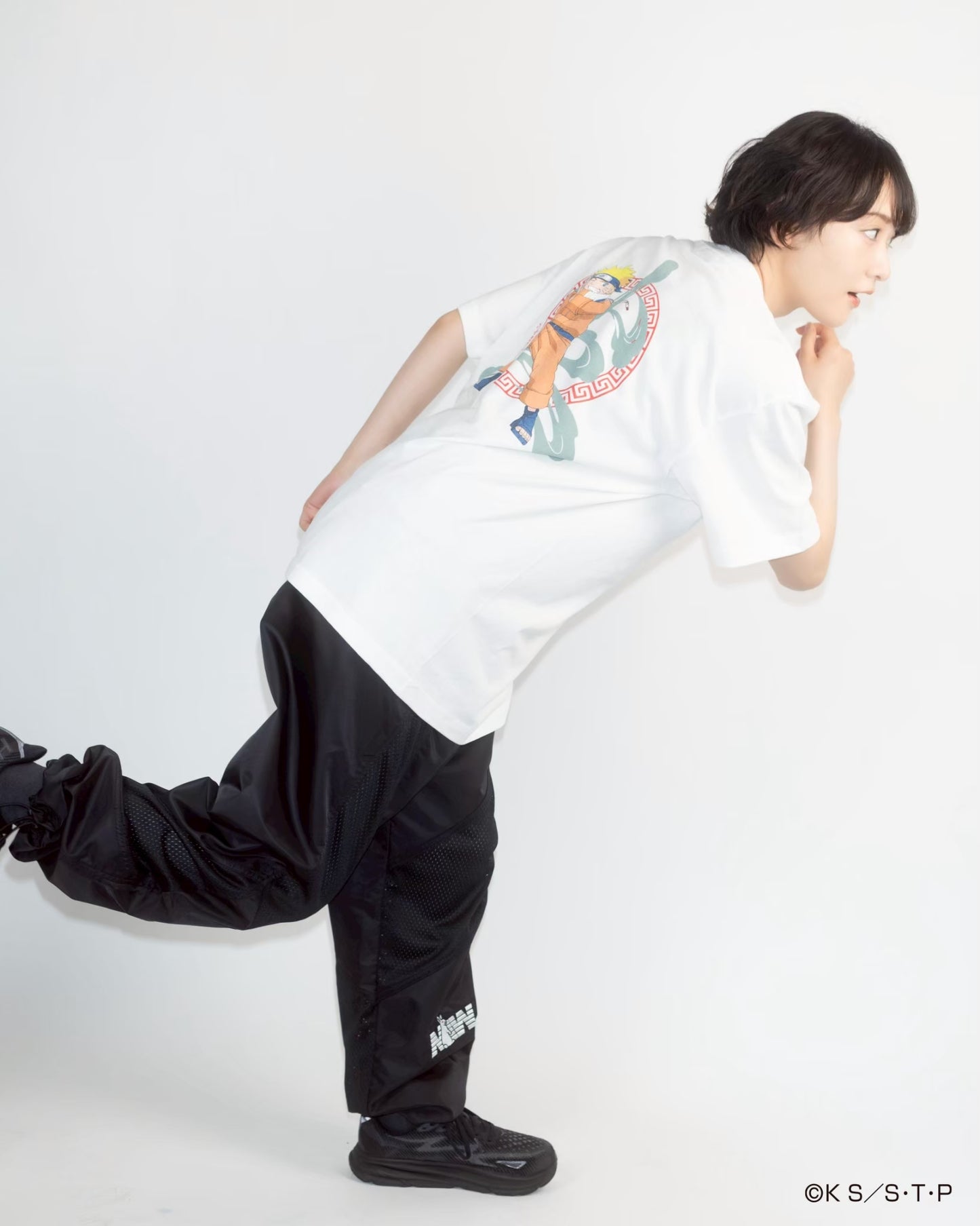 NARUTO / IKOMA 【忍道】 tee BLACK